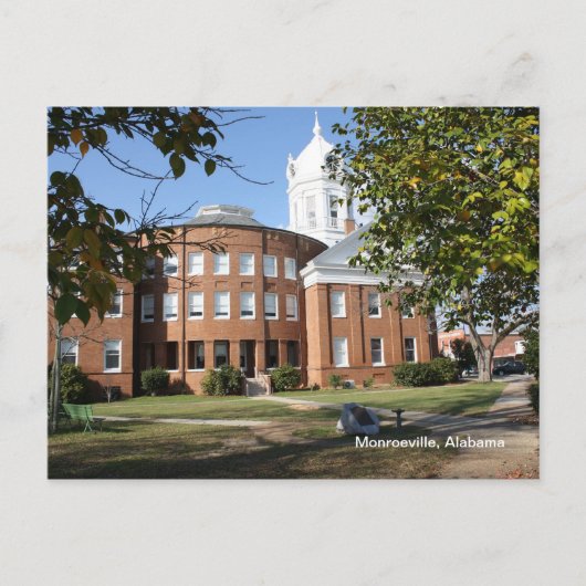 Monroeville, Alabama Post Card Briefkaart (Voorkant)