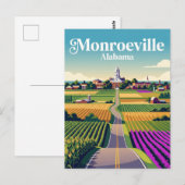 Monroeville VS Briefkaart (Voorkant / Achterkant)