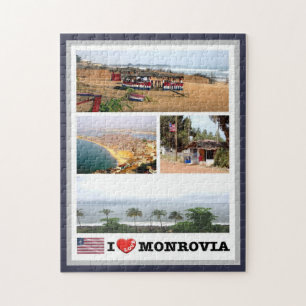 Monrovia - Liberia - I Love - Legpuzzel