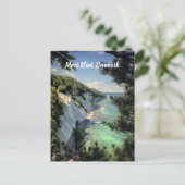 Møns Klint Denmark gestiliseerd Briefkaart (Staand voorkant)