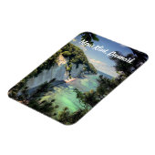 Møns Klint Denmark gestiliseerd Magneet (Linkerzijde)