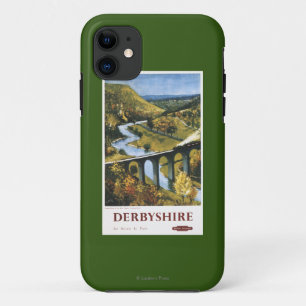 Monsal Dale, Train en Viaduct British Rail iPhone 11 Hoesje