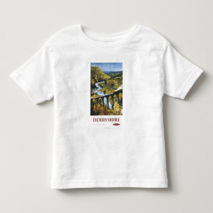 Monsal Dale, Train en Viaduct British Rail Kinder Shirts