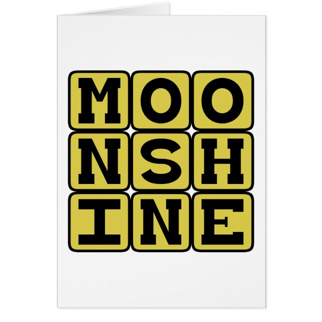 Monshine, Liqueur Fort (Devant)