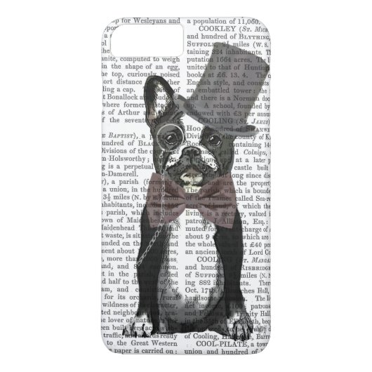 Monsieur Bulldog 2 Case-Mate iPhone Case (Achterkant)