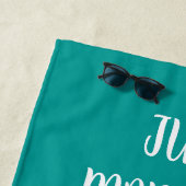 Monsieur et Madame serviette de plage cadeau pour (En situation)