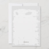 Monsieur Frederick Dog Invitation (Dos)