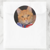 Monsieur le Président aime les autocollants ! (Sac)