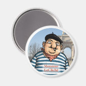 Monsieur LeCliché Magnet Magneet (Voorkant / Achterkant)