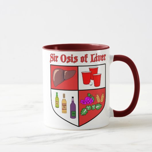 Monsieur Osis Of Liver Mug (Droite)