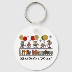 Monster 3e verjaardag Tshirts en geschenken Sleutelhanger