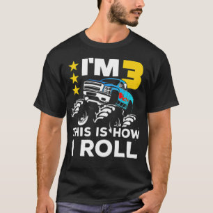 Monster 3rd Birthday Gift Big mode gay puls T-shirt