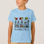 Monster 4th Birthday Tshirts et cadeaux<br><div class="desc">Petit monstre T-shirts,  tasses,  magnets,  cartes,  autocollants,  etc. à l'aide de monstres,  ballons et texte qui dit "Petits monstres regardez qui est quatre !".</div>
