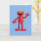 Monster aan het einde van dit artikel | Cutie Elmo Kaart (Gele Bloem)