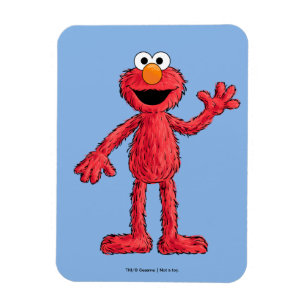 Monster aan het einde van dit artikel Cutie Elmo Magneet