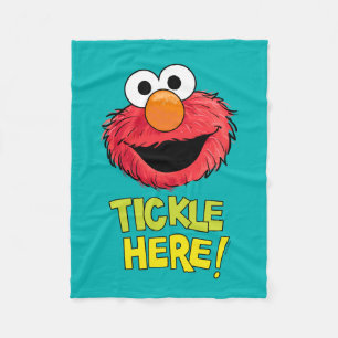 Monster aan het einde van dit artikel Elmo Fleece Deken