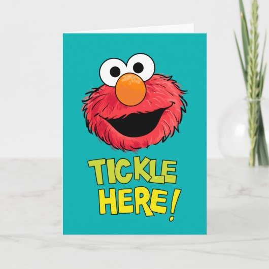 Monster aan het einde van dit artikel | Elmo Kaart (Voorkant)