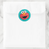 Monster aan het einde van dit artikel | Elmo Ronde Sticker (Tas)