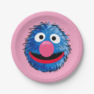 Monster aan het einde van dit artikel Grover Papieren Bordje