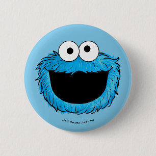 Monster aan het einde van dit verhaal Cookie Mon Ronde Button 5,7 Cm