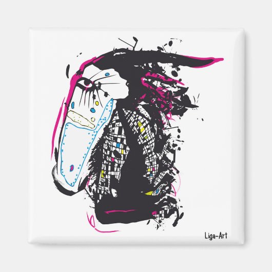 Monster Art Magneet (Voorkant)