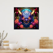 Monster Art Poster (Keuken)