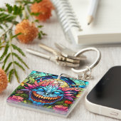 Monster Art Sleutelhanger (Voorkant Rechts)
