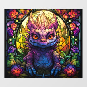 Monster Art Window Cling Raamsticker