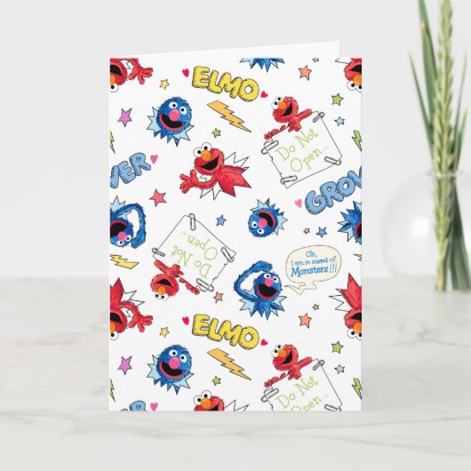 Monster at the End of This Story Pattern Kaart (Voorkant)