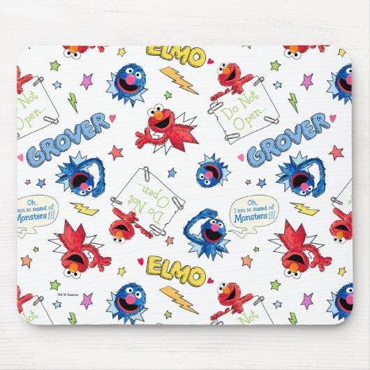 Monster at the End of This Story Pattern Muismat (Voorkant)