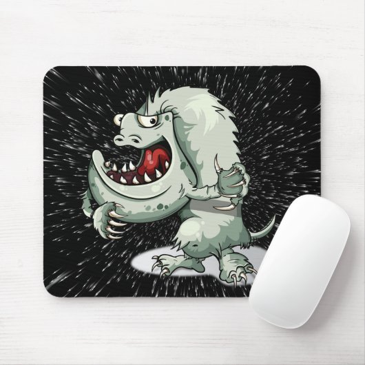 Monster Attack Mousepad Muismat (Met muis)