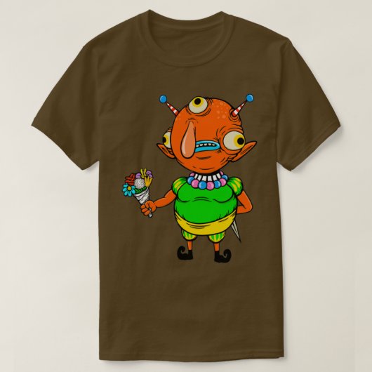 Monster Backstabing Bouqualien T-shirt (Design voorkant)