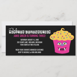 Monster Bash Birthday Party Kaart