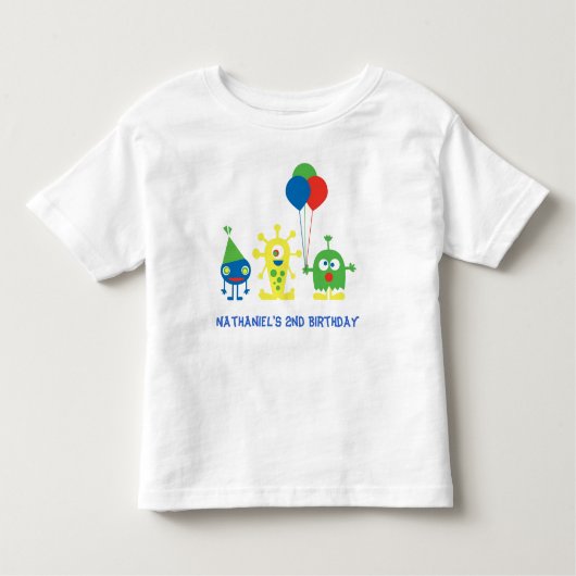 Monster Bash Birthday Shirt (Voorkant)
