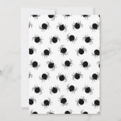 Monster Bash Frankenstein Halloween Party Kaart (Achterkant)