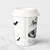 Monster Bash Fun Spooky Mummy Halloween Party Papieren Bekers (Rechts)