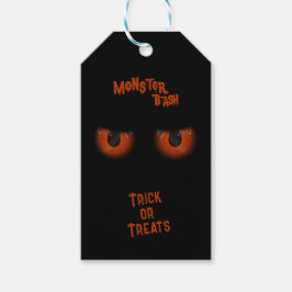 Monster Bash Halloween Cadeaulabel