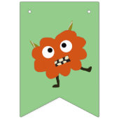 Monster Bash Kinder Halloween decor banner vlag (Tweede vlag)