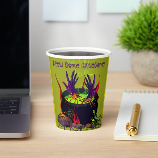 Monster Bash Papieren Bekers (Insitu)
