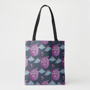 Monster Bats: Schattigee Cartoon  Draagtas