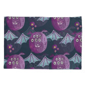 Monster Bats: Schattigee Cartoon  Kussensloop (Achterkant)