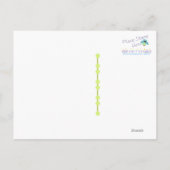 Monster bedankt Briefkaart (Achterkant)