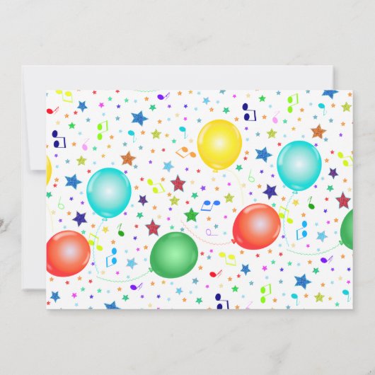 Monster Beer Kinderen Birthday Kaart (Achterkant)