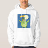 Monster Boo Mannen Hoodie (Voorkant)