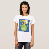 Monster Boo Womens T-Shirt (Voorkant volledig)