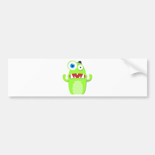 Monster Bumpersticker (Voorkant)
