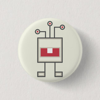 Monster Button: Robot Ronde Button 3,2 Cm