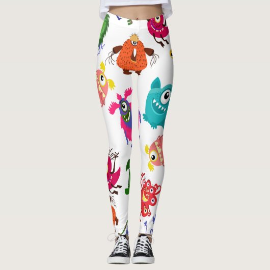 Monster cadeaus voor kinderen  leggings (Voorkant)