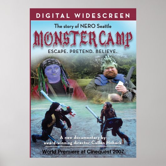 Monster Camp Poster (Voorkant)