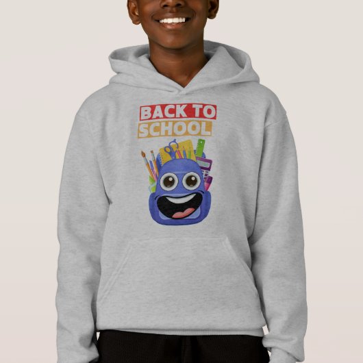 Monster Cartoon Back To School tshirt (Devant)